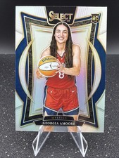 2025 WNBA Select Basketball Georgia Amoore RC Silver Prizm 