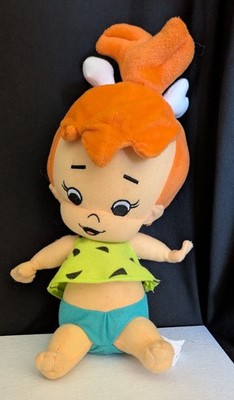 Sugar Loaf The Flintstones Pebbles Plush Stuffed Toy Doll 12'' 2010 Cute