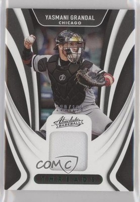 2022 Panini Absolute Retail Threads Green 120/199 Yasmani Grandal #TR-YG 19kh