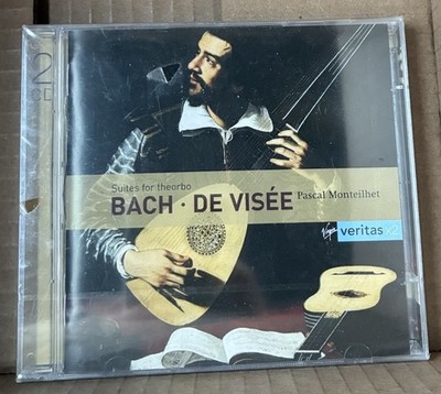 Bach De Visse Suites For Theobo Pascal Monteilhet CD NEW SEALED 2 Disc Set