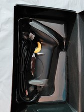 WoneNice USB Laser Barcode Scanner Wired Handheld Bar Code Scanner Reader, Black