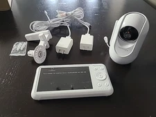 Momcozy Video Baby Monitor, 1080P 5" HD Baby Monitor with Camera & Mount *READ*