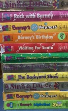Lot of 11 Barney VHS