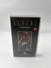 Aliens VHS - CBS Fox Release PAL UK Video Tape VGC Cult Alien Sequel