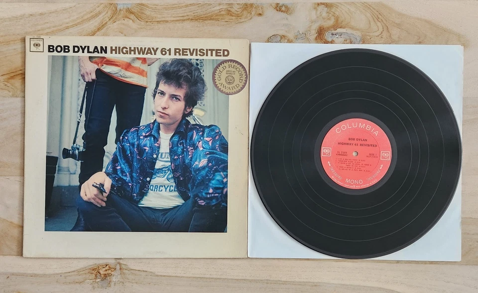 Bob Dylan - Highway 61 Revisited Vinyl LP 1965 Mono Columbia 2-Eye EX/VG+ - Image 4 of 4