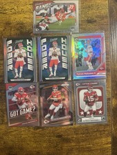 Patrick Mahomes II - 7 Card Lot Kansas City Chiefs Optic, Prizm, Mosaic - 👀