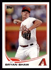 2013 Topps #101 Bryan Shaw Arizona Diamondbacks