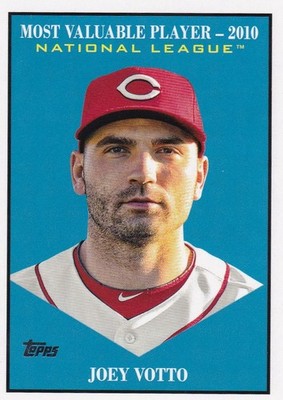 JOEY VOTTO TOPPS UPDATE MVP MOST VALUABLE PLAYER INSERT REDS #MV-20 2025