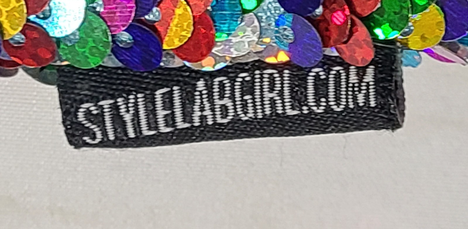 Rainbow Magic Sequin Pouch Reversible Multicolor … - image 4