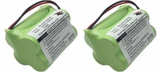 2-Pack Battery For Bearcat Sportcat Uniden BP120, BP150 / BP180 / BP250 1200 mAh