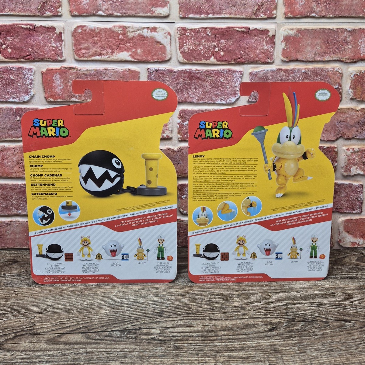 mario様 リクエスト 5点 まとめ商品 Jakks Pacific Super Mario CHAIN CHOMP LEMMY KOOPA 4