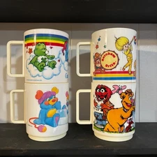 1983 Deka mugs set of 4