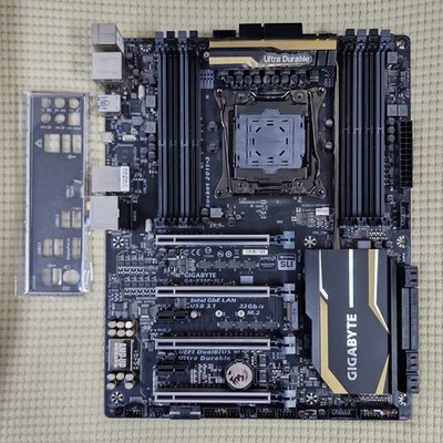 Gigabyte GA-X99P-SLI : LGA2011-3 X99  ATX DDR4 Supports ECC/REG RAM