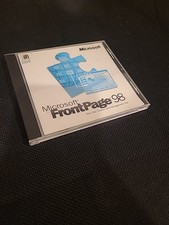 Microsoft FrontPage 98 CD-ROM w/Key Used