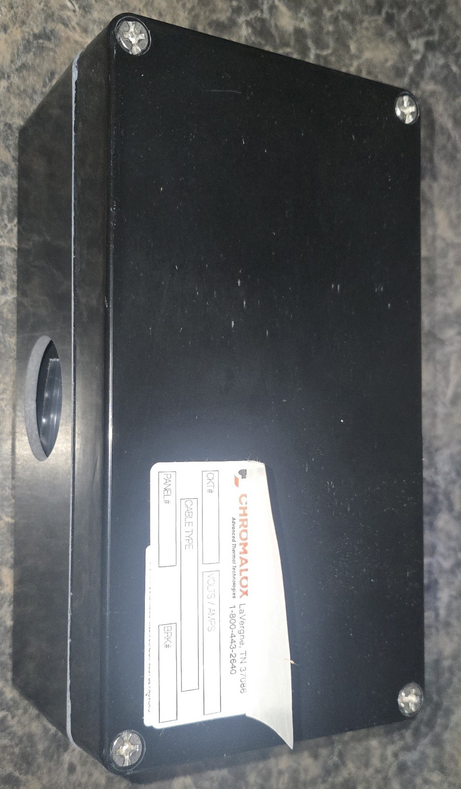 Chromalox Ambient-Sensing Heat Trace Thermostat Pipes UAS-394038 Thermal Devices