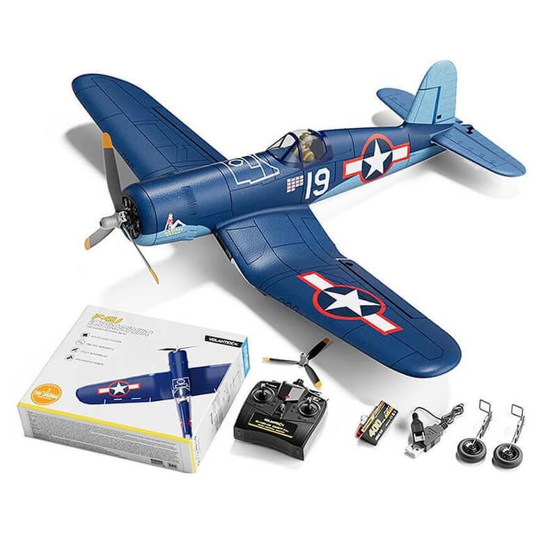 VOLANTEX 768-3 F4U CORSAIR BLUE 4CH 500MM BRUSHLESS WITH GYRO RTF