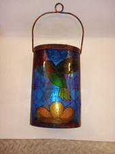 Beautiful Hummingbird Hanging Solar Lantern Outdoor Waterproof LED Solar 