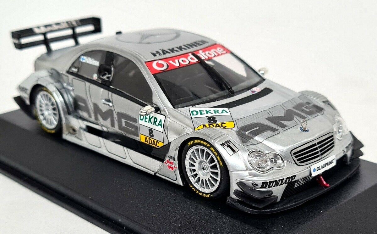 Minichamps 1/43 - Mercedes Benz C-Class DTM 2006 M. Hakkinen Diecast Race Car