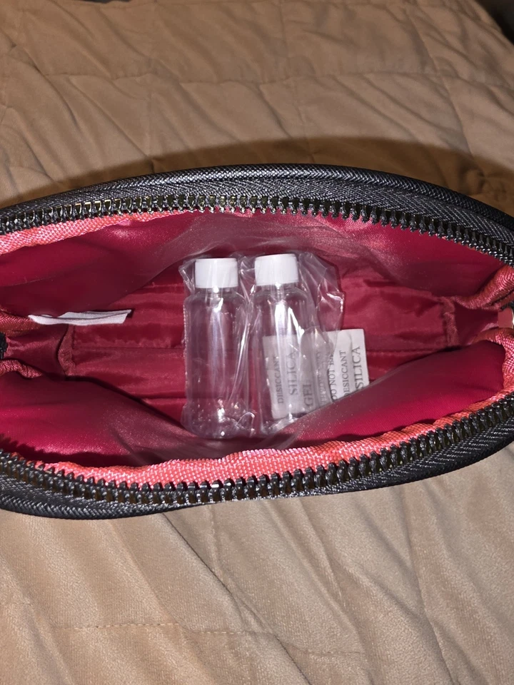 Bolsa de maquiagem Ted Baker London feminina floral bolsa de cosméticos bolsa de viagem nova - Imagem 3 de 4