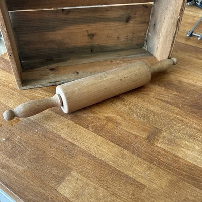 Vintage traditionelles Nudelholz aus Holz - Kitchenalia - Top!