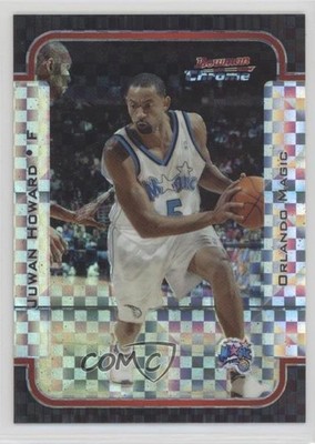 2003-04 Bowman Rookies & Stars Chrome X-Fractor 117/150 Juwan Howard #6 0e5c