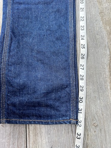 A.P.C. x Carhartt WIP Indigo Carpenter Denim Jeans 28x32 Actually 32x32 $225 Ret - Picture 11 of 11