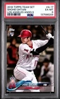 2018 Topps SHOHEI OHTANI A17 RC ROOKIE Team Set Los Angeles Angels PSA 6 EX-MINT
