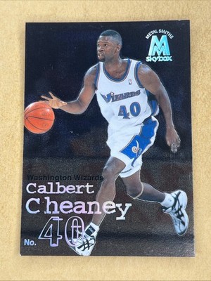 1998-99 SkyBox Molten Metal #6 Calbert Cheaney Washington Wizards