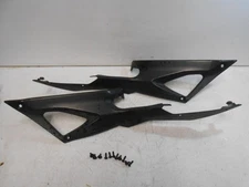 09 10 11 DUCATI 1198 PAIR SET LEFT RIGHT SEAT SADDLE PANEL TRIM COWL FAIRING OEM