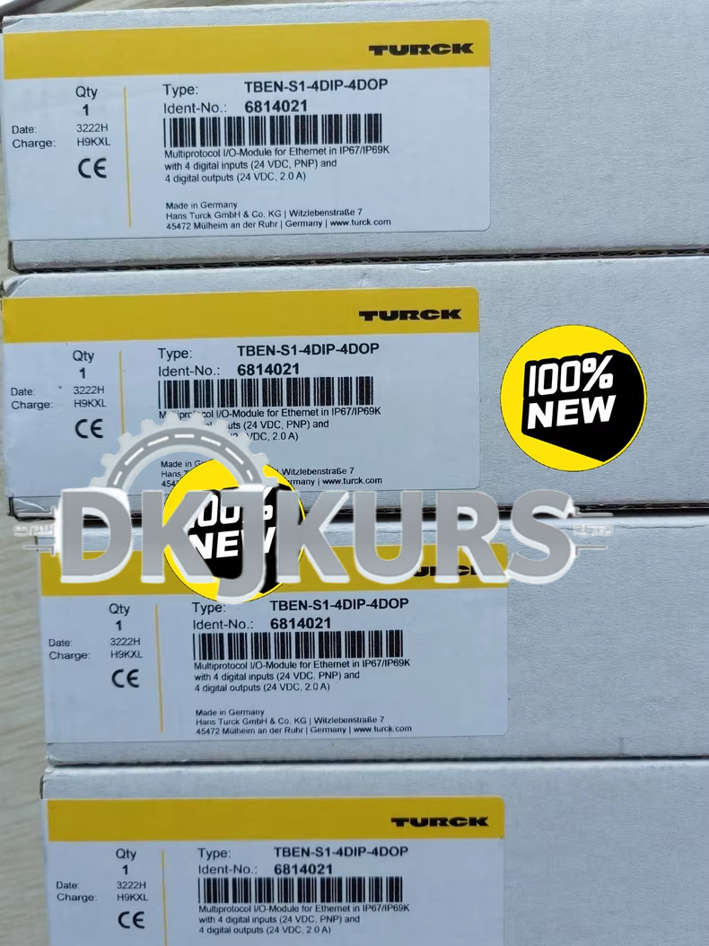 1PC NEW TURCK TBEN-S1-4DIP-4DOP module DHL One-year warranty