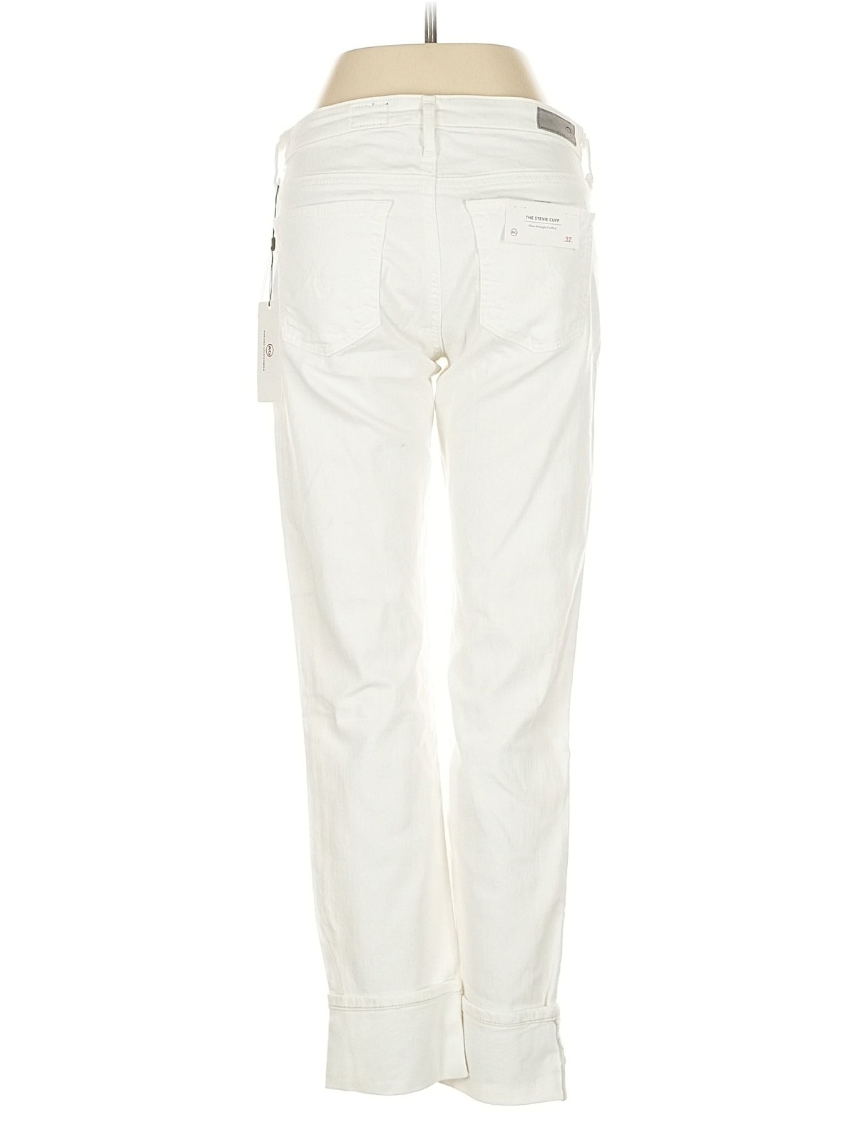 Adriano Goldschmied Women Ivory Jeans 27W thumbnail 2