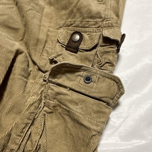 Polo Ralph Lauren Corduroy Parachute Pants Men Size M Used Vintage - Picture 4 of 7