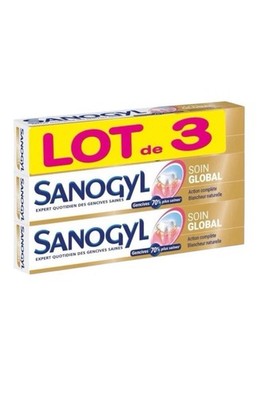 Sanogyl SOIN GLOBAL  75ml 3pack