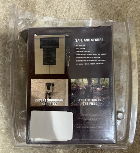 Heavy Duty Bushnell for All Trophy Trail Cams - Security Case Model Bear Safe
