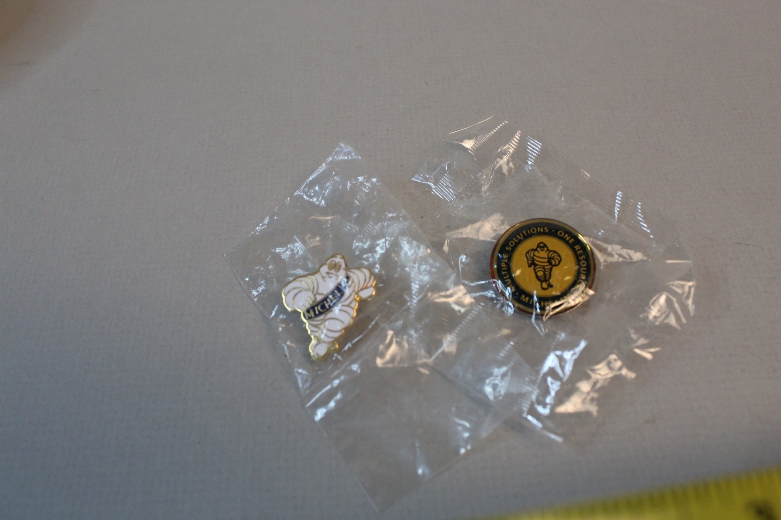 Michelin White Hat Adjustable Snapback Flat Bill … - image 9