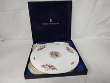 Royal Worcester Bone China Floral Decorative Plate England - RL178/12