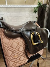 Hennig Springsattel 17,5 Braun Mittlere KW