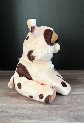 Feisty Pets Mort The Snort Snarling Spotted Brown & Pink Pig Collectible Toy - Picture 4 of 6