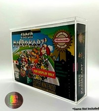 UV Resistant Super Nintendo SNES Video Game Acrylic Display Case Protector