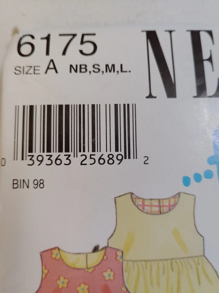 Dress Pants Overalls Infants NB S M L Simplicity 6175 New Look Sewing Pattern - Image 2 of 4