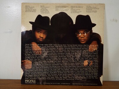 RUN DMC KING OF ROCK 1985 LP VINYL ALBUM | eBay