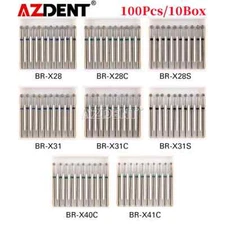 AZDENT Dental Diamond Burs Ball Round For High Speed Handpiece FG 1.6mm 10Pc/Box