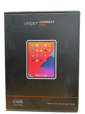 iPort Connect Pro 72327 Case for Apple iPad 12.9'' 4th and 5th Gen White