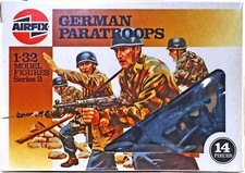 Airfix WWII German Paratroops 51567 - set of 14 figures mint in box