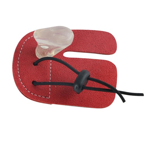 Protector con pestañas para dedos de tiro con arco de vaca para arco recurvo caza mano derecha - Imagen 61 de 67
