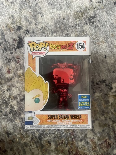 funko pop super saiyan vegeta red chrome
