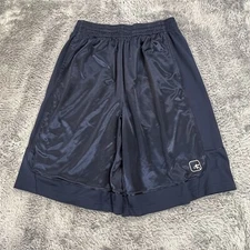 And1 Basketball Shorts Mens Small Blue Athletic Elastic Waist Drawstring