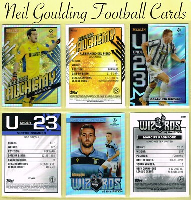 Topps Merlin Chrome   UEFA CLUB COMPETITIONS 2020-21 - INSERT   Football Cards