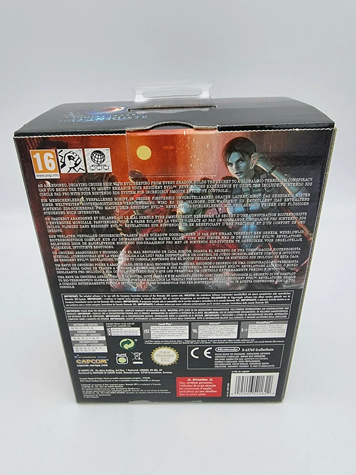 Resident Evil Revelations + Circle Pad Pro Nintendo 3DS PAL Brand New - Image 3 of 4