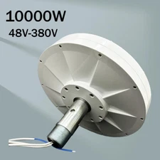 10KW Vertical Wind Turbine 48V 96V 220V 300rpm PMG Coreless Maglev DIY Generator